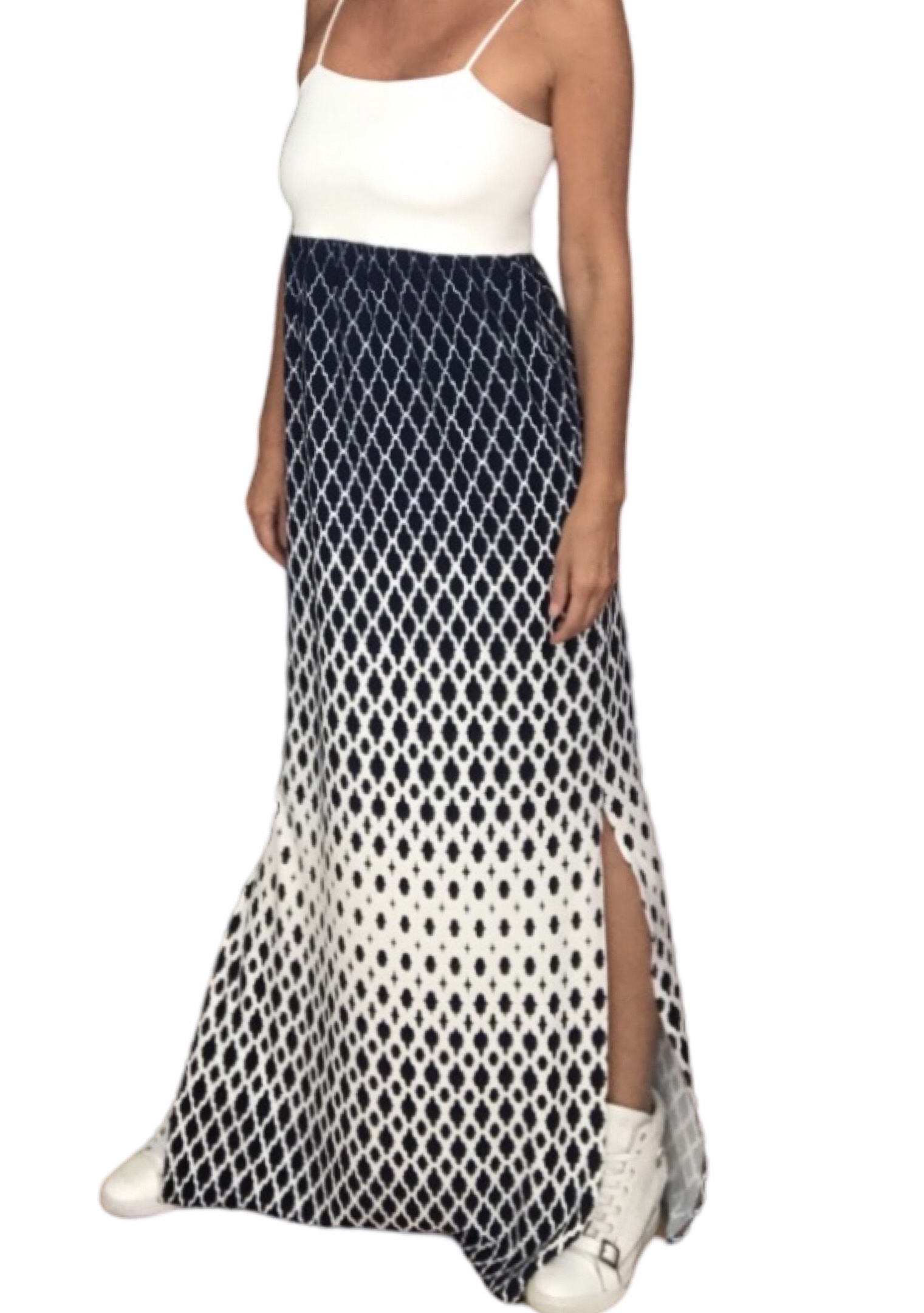 Dlouhé letní šaty BOROS DR-L-BLN01